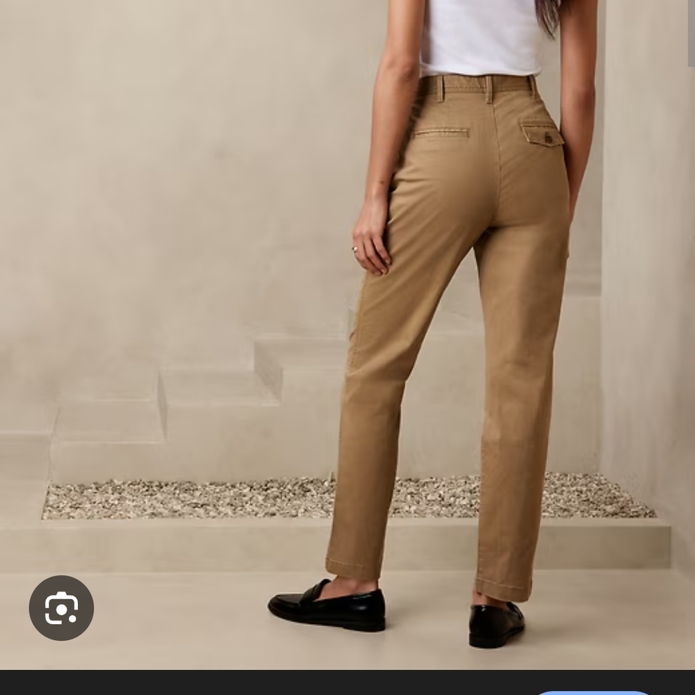 Banana Republic High Rise Chino Pants - Brown
